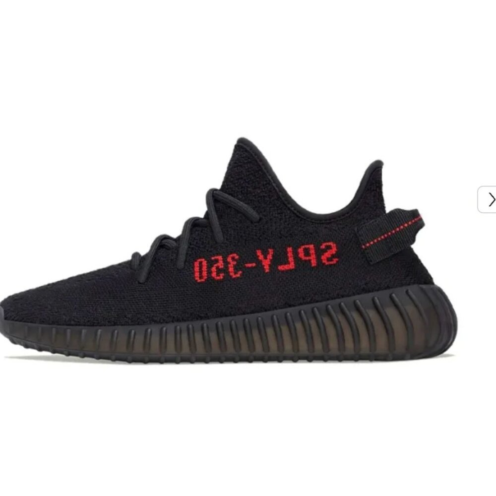 Adidas Originals Yeezy Boost 350 V2 Black Red Size  6 - 100% Authentic